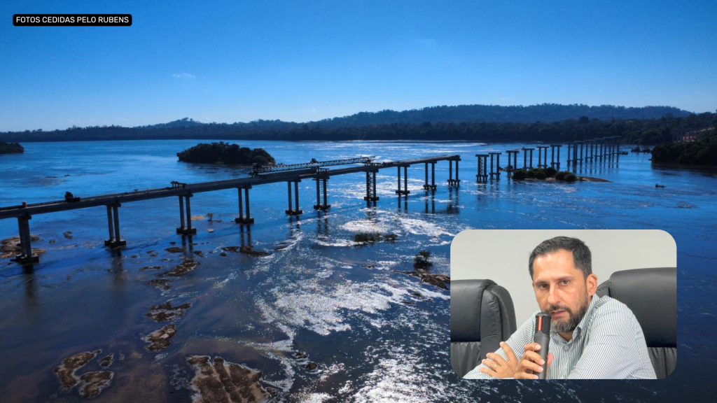 Fich Vaz destaca importância da maior ponte de Mato Grosso para o desenvolvimento e integração de Cotriguaçu